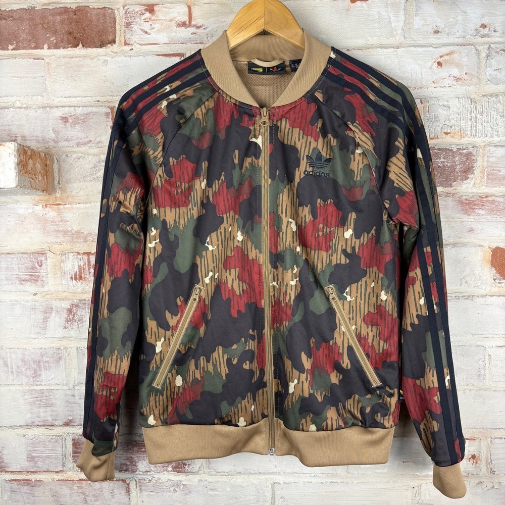 Adidas Pharrell Williams HU Hiking Track Jacket Clouds Moon Soleil Walk Camo S